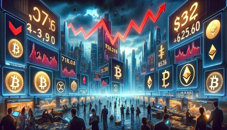 crypto-market-in-panic-as-bitcoin-crash-to-$57,000-sends-105,000-traders-to-the-slaughter