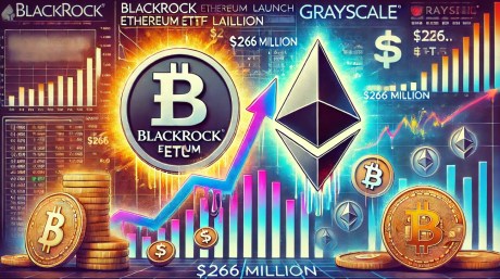 ethereum-etfs-debut:-blackrock-reigns-with-$260m-inflows,-grayscale-bleeds